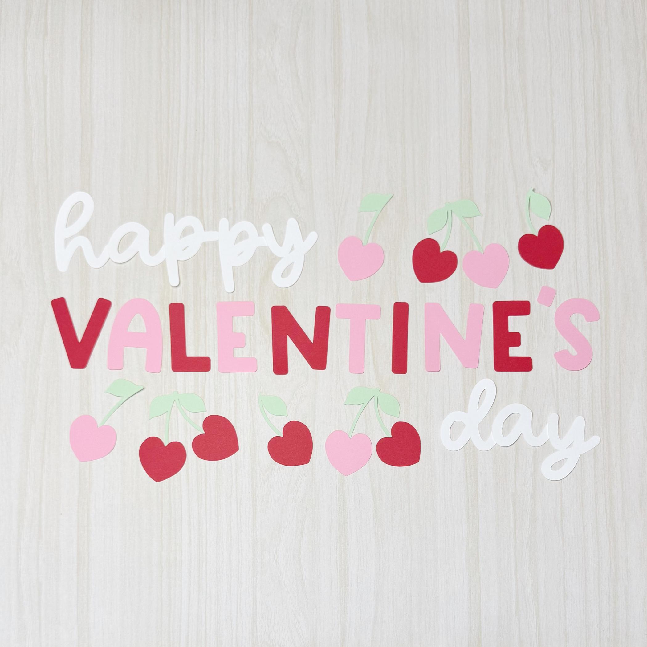 Happy Valentine's Day Bulletin Board Kit - Valentine Class Party - Pre ...