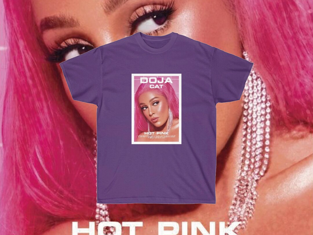 Doja Cat Tshirt Doja Cat Hot Pink Doja Cat Album Cover Etsy