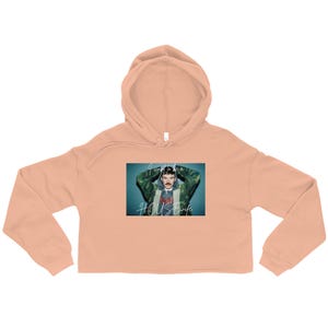 Dom Dolla "I Want to Be a Housewife" EDM Meme Petite Crop Hoodie