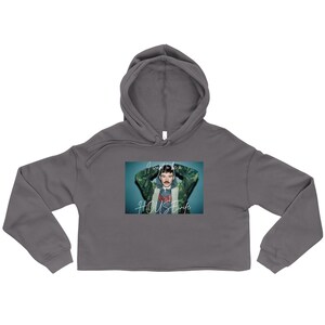 Dom Dolla "I Want to Be a Housewife" EDM Meme Petite Crop Hoodie