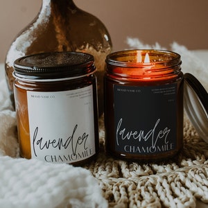 Editable Candle Label Template Canva, Candle Label Stickers, Candle Label Design, Candle Template, Customized Candle Labels, Product Labels