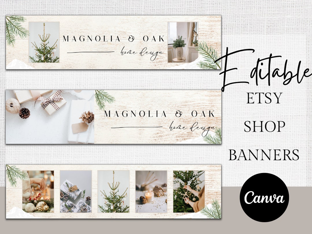Winter Etsy Shop Banner Template Holiday Etsy Banner Canva Template winter-etsy-shop-banner-template-holiday-etsy-banner-canva-template