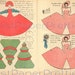 Vintage Printable French Paper Dolls Cute Stand up 3-D Maidens PDF ...