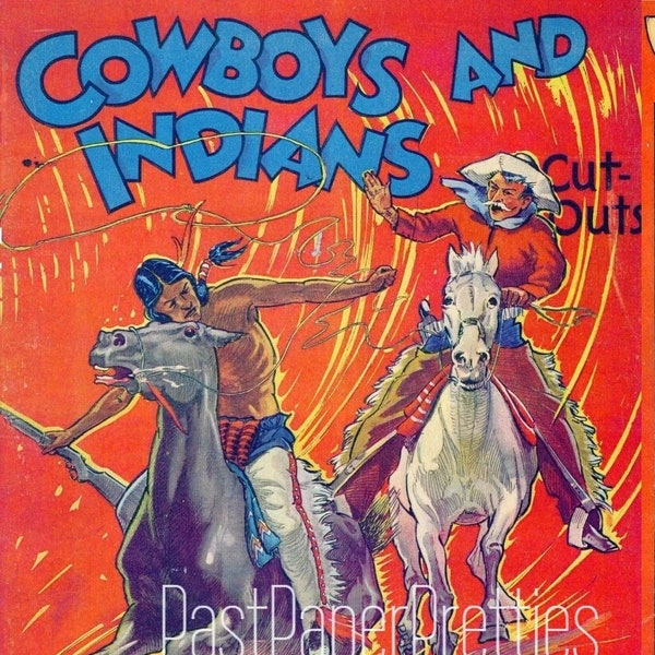 Cowboys and Indians - Etsy