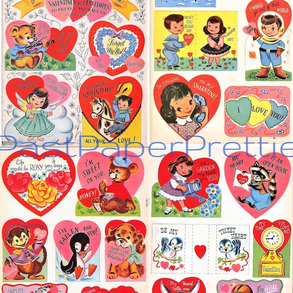 1950s Valentines Day - Etsy