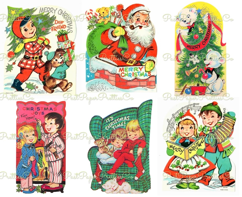 Vintage Printable Retro Christmas - Il 794xN.4456223671 Ccfg 