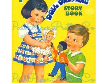Vintage Paper Doll Printable PDF strawberry Sue 1979 70s - Etsy