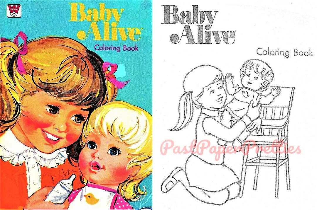 Libro para colorear imprimible vintage Muñeca Baby Alive c. 1976 PDF Descarga digital instantånea Linda muñeca de juguete infantil 102 påginas - Etsy México libro-para-colorear-imprimible-vintage-mu-eca-baby-alive-c-1976-pdf-descarga-digital-instant-nea-linda-mu-eca-de-juguete-infantil-102-p-ginas-etsy-m-xico