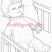 Vintage Printable Coloring Book Pages Drowsy Doll C. 1976 PDF Instant ...