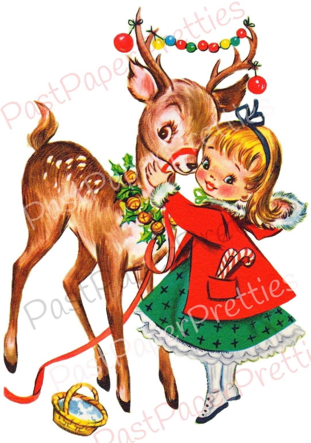 Vintage Printable Cute Christmas - Il Fullxfull.4014392899 O5a8 