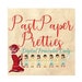Vintage Printable French Paper Dolls Cute Stand up 3-D Maidens PDF ...