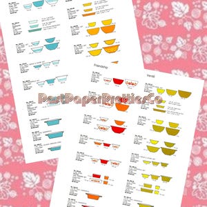 Vintage Retro 70er Jahre PYREX Kataloge 1969 1972 Printable Homemaker Sales Party Katalog Bücher PDF Instant Digital Download Kitchenware Clipart
