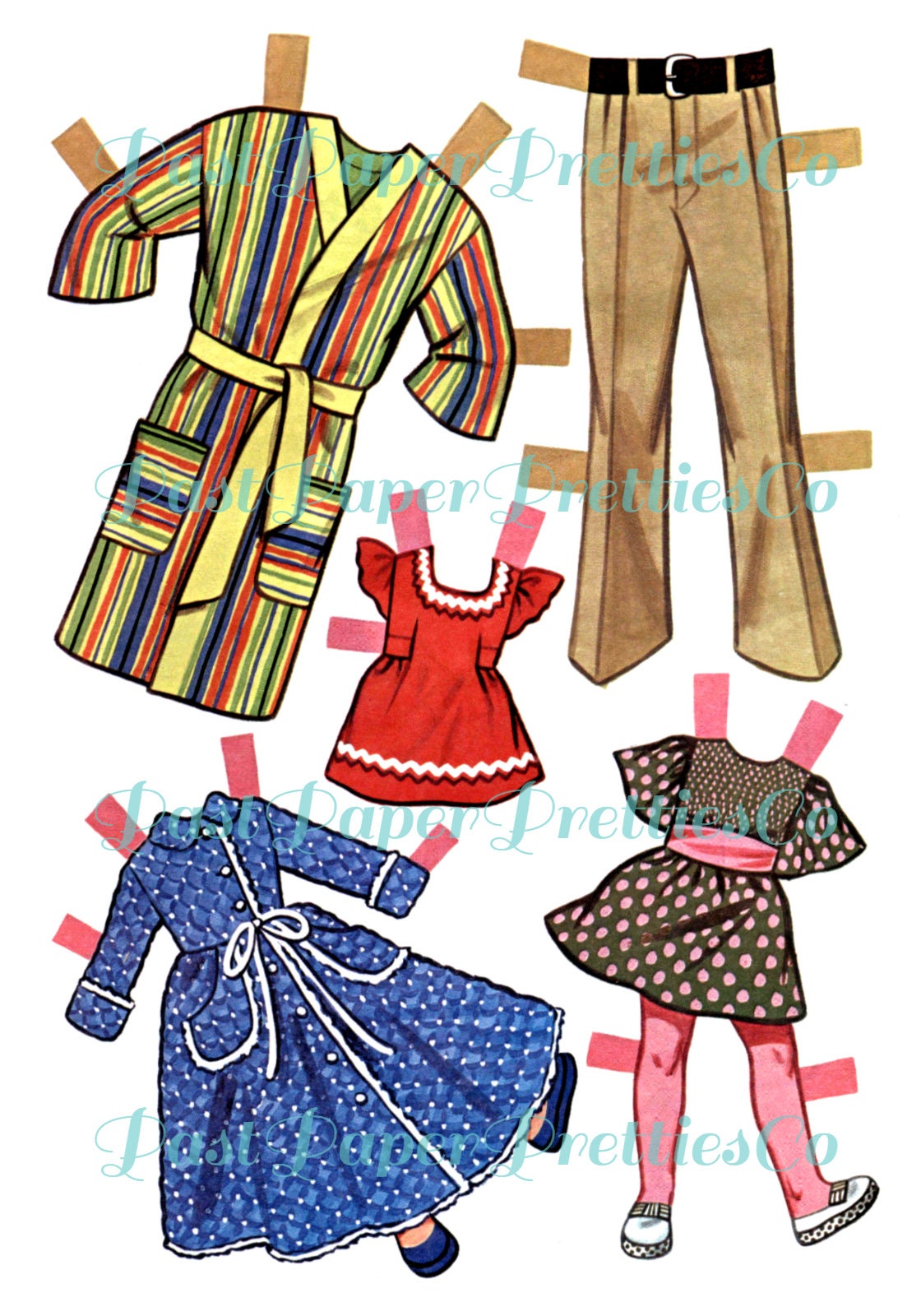  Grandma's Cut-Out Paper Dolls Book: 20 Models and 200 Vintage  Clothing Accessories to Dress in Full Color 60s, 70s and 80s Dolls of the  childhood of  Book (70s and 80s
