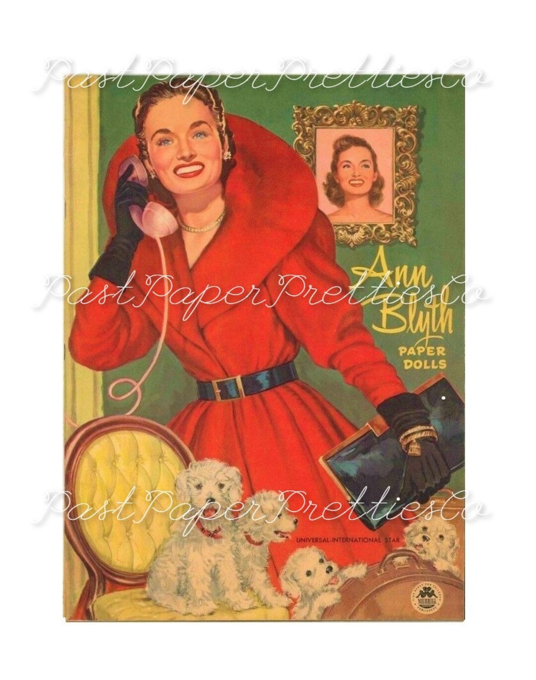 Vintage Movie Star Paper Dolls Ann Blyth C picture