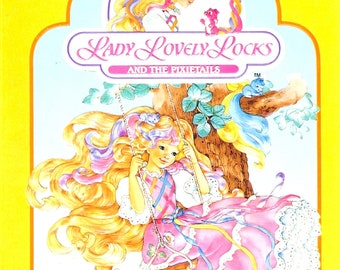 洋書 Lady Lovely Locks: 洋書 Lady Lovely Locks: VINTAGE 1987 LADY LOVELY LOCKS