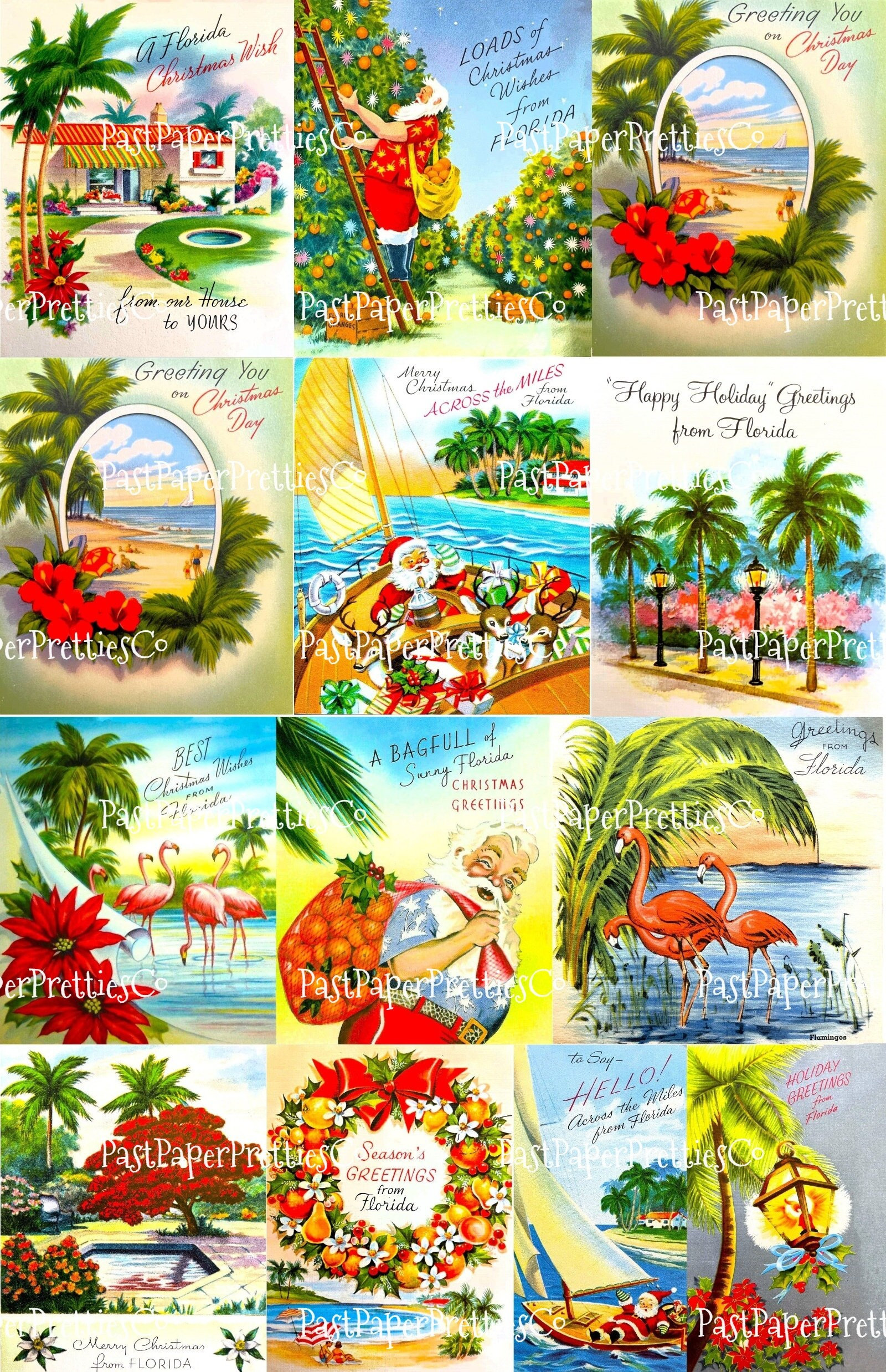 Printable Christmas Cards Florida