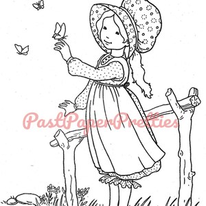Vintage Printable Coloring Pages Holly Hobbies Super Fun Coloring Book ...