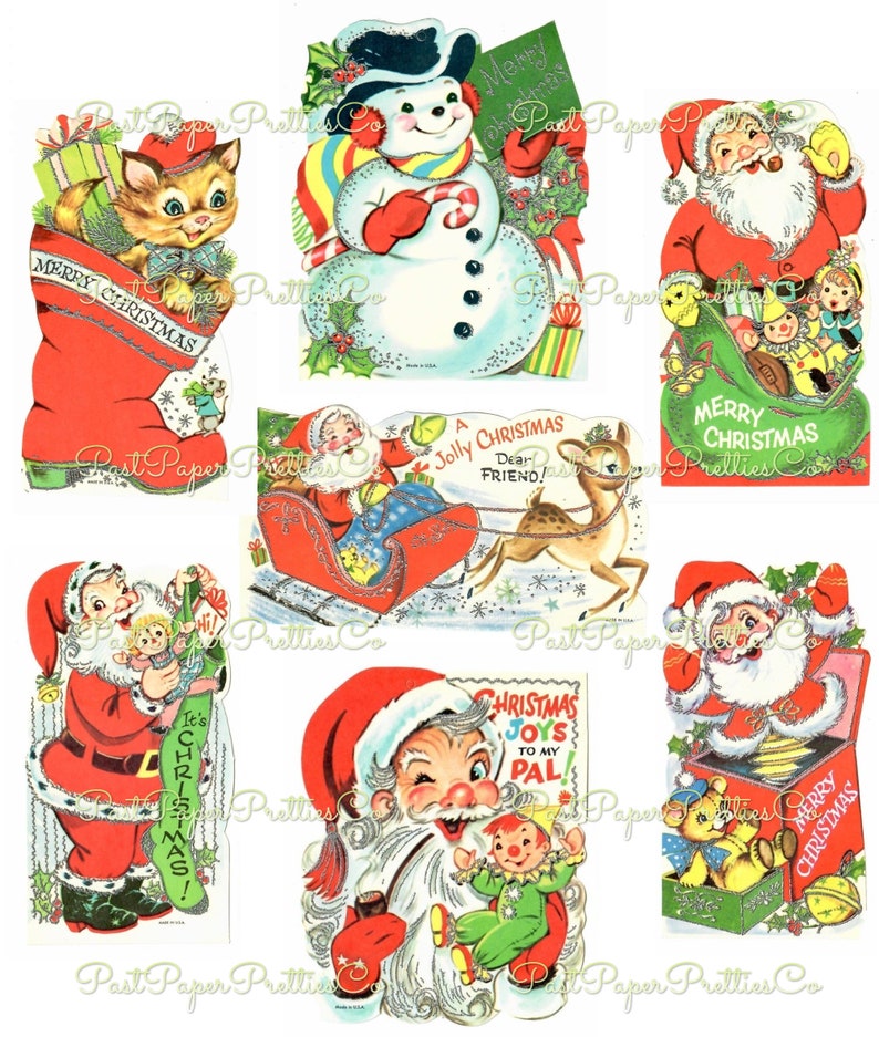 Vintage Printable Retro Christmas - Il 794xN.4456223655 Phac 