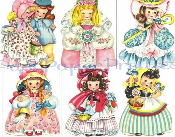 Paper Doll Greeting Cards