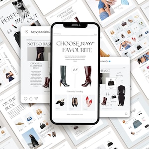 ライフスタイル インフルエンサー向けの編集可能な LTK Canva テンプレート 40 個、LTK ソーシャル メディア ギフト ガイド、ファッション ブロガーの Instagram 投稿テンプレート、LTK コラージュ