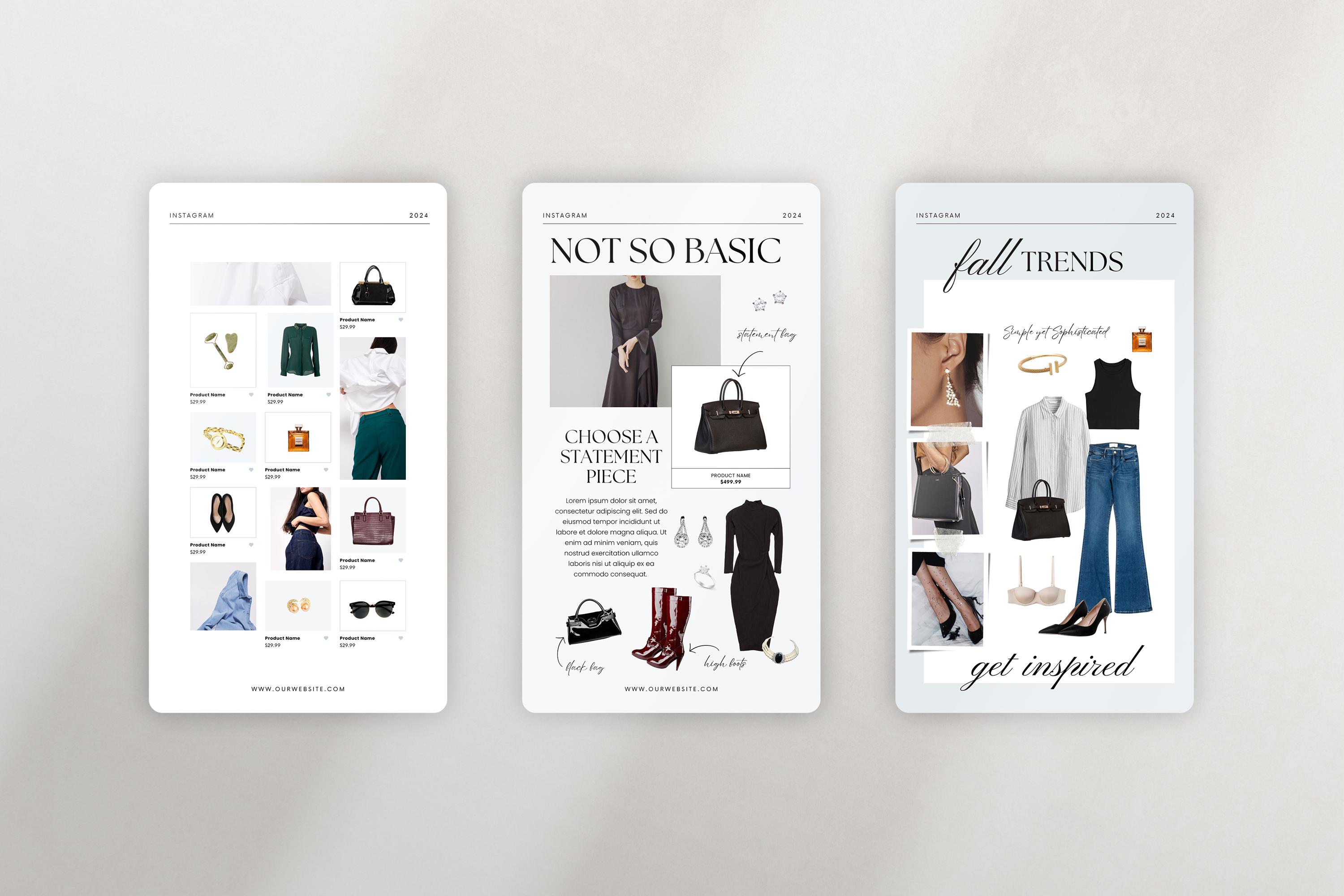 40 LTK Instagram Story Templates, Editable LTK Canva Templates for ...