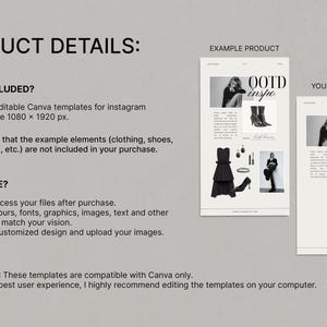 40 Editable LTK Canva Templates for Instagram Story, LTK Product ...