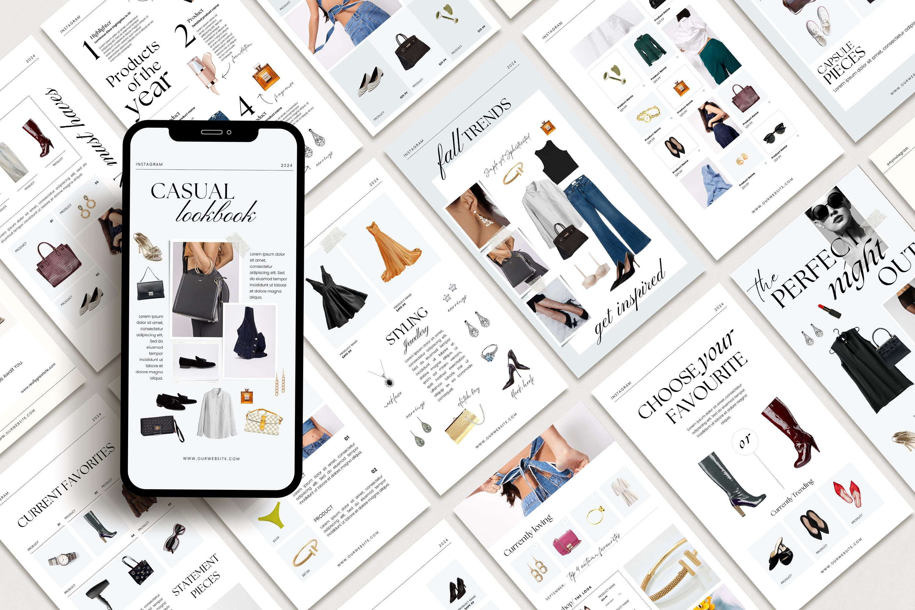 40 LTK Instagram Story Templates, Editable LTK Canva Templates for ...