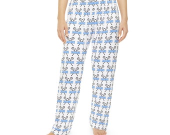 Lacrosse Stick Women's Pajama Pants White