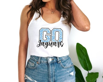 Go Jaguars! Women's Racerback Tank