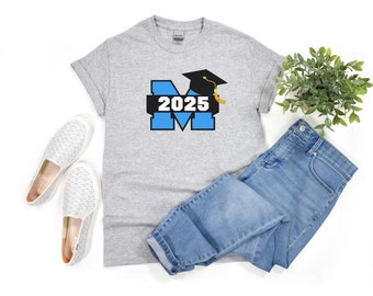 2025 M Grad Cap T-Shirt