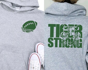 Football Tigers Customized Hoodie