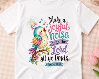 PNG Make a Joyful noise, Religious (Digital Download)