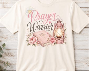 PNG Prayer Warrior Men and women, Religious (Digital Download)