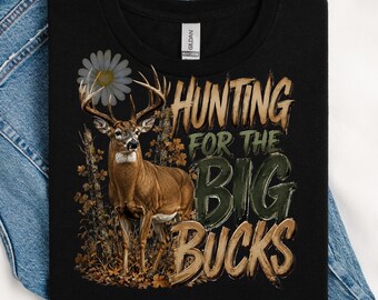 PNG Hunting for big bucks (Digital Download)