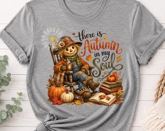 PNG Autumn in my Soul, Scarecrow (Digital Download)