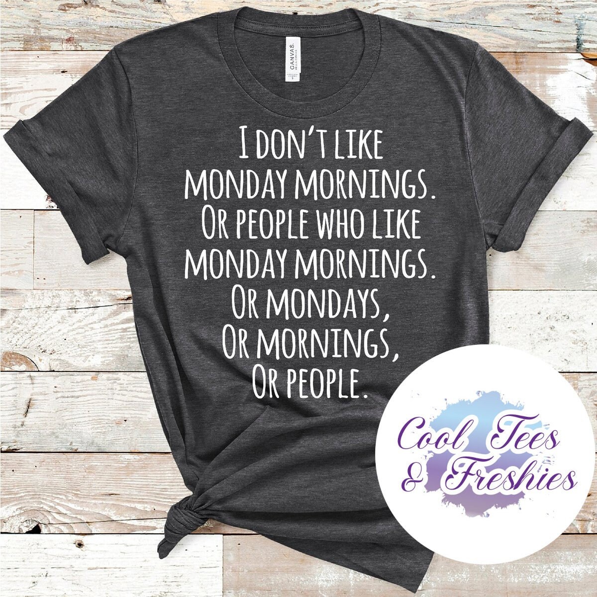 I Don't Like Mondays - Etsy