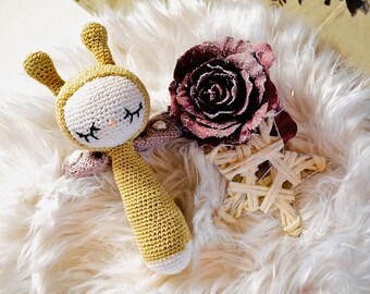 Mariquita de juguete "KÄTHE" tejida a ganchillo según elección de color y función