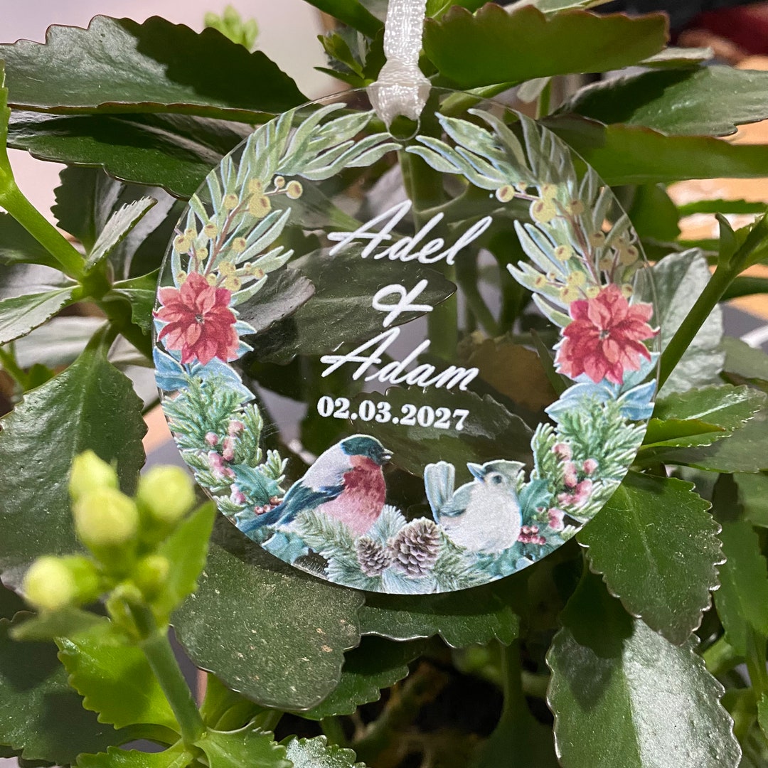 Acrylic Wedding Gift With Ribbon Bulk Wedding & Party - Etsy