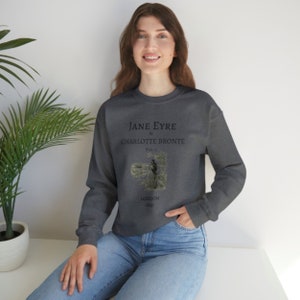 Jane Eyre Shirt, Charlotte Bronte Shirt, Jane Eyre Shirt, Jane Eyre Gift, Book Lover Gift, Literary Gift, Bookish Gift, Jane Eyre Crewneck. image 5