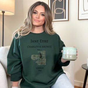 Jane Eyre Shirt, Charlotte Bronte Shirt, Jane Eyre Shirt, Jane Eyre Gift, Book Lover Gift, Literary Gift, Bookish Gift, Jane Eyre Crewneck. image 4