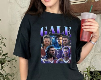 Gale Baldurs Gate 3 Vintage T-Shirt, Gift For Women and Men, gale bg3 Shirt, Baldurs Gate, Astarion shirt, dnd shirt, Quest 3