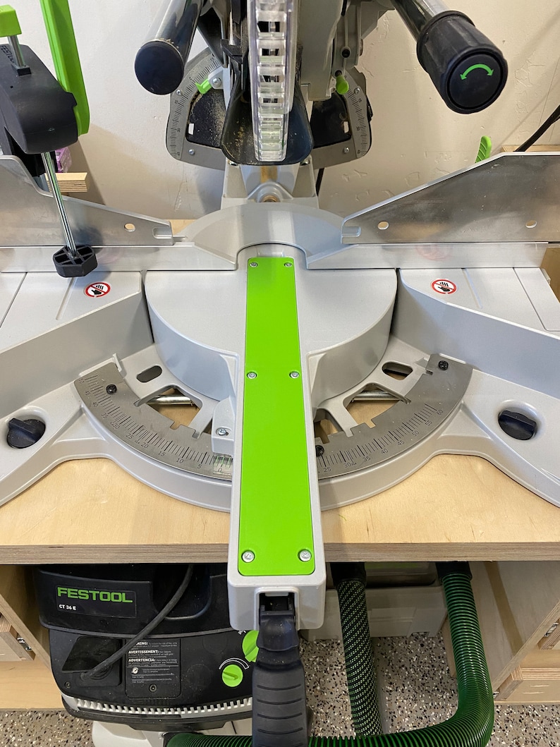 Festool Kapex Miter Saw Zero Clearance Plate Etsy