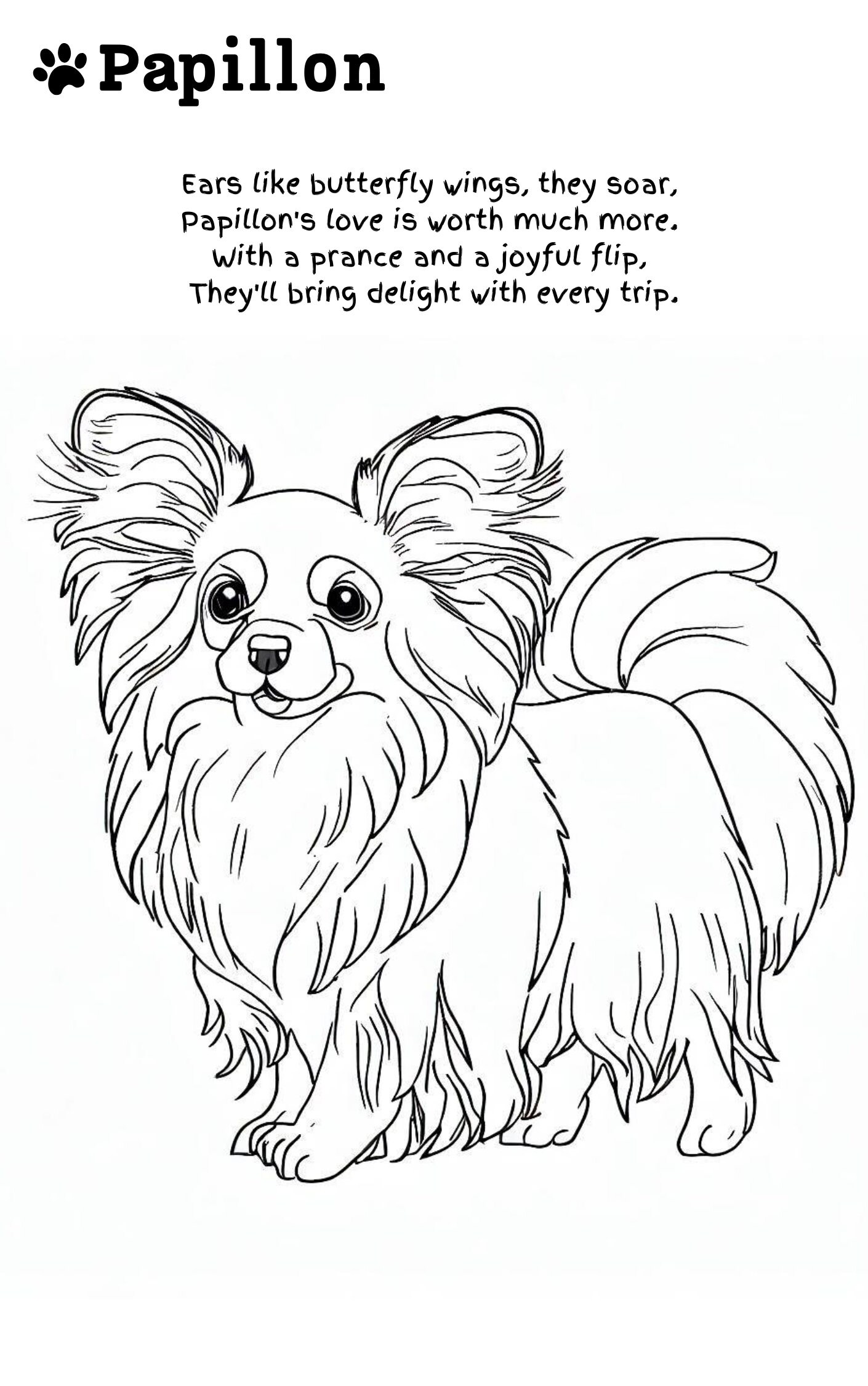 10 Adorable &amp; Cute Dogs Printable Coloring Book for Kids - Etsy