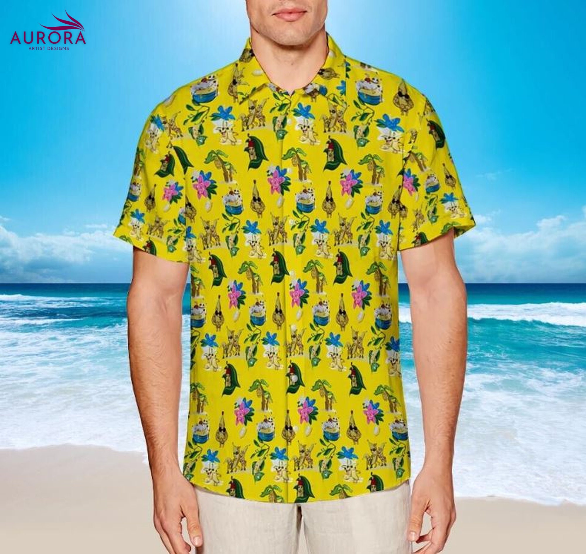 Bananas & Blow Funny Cool Hawaiian Shirt 3D, 3D Hawaiian Aloha Shirt