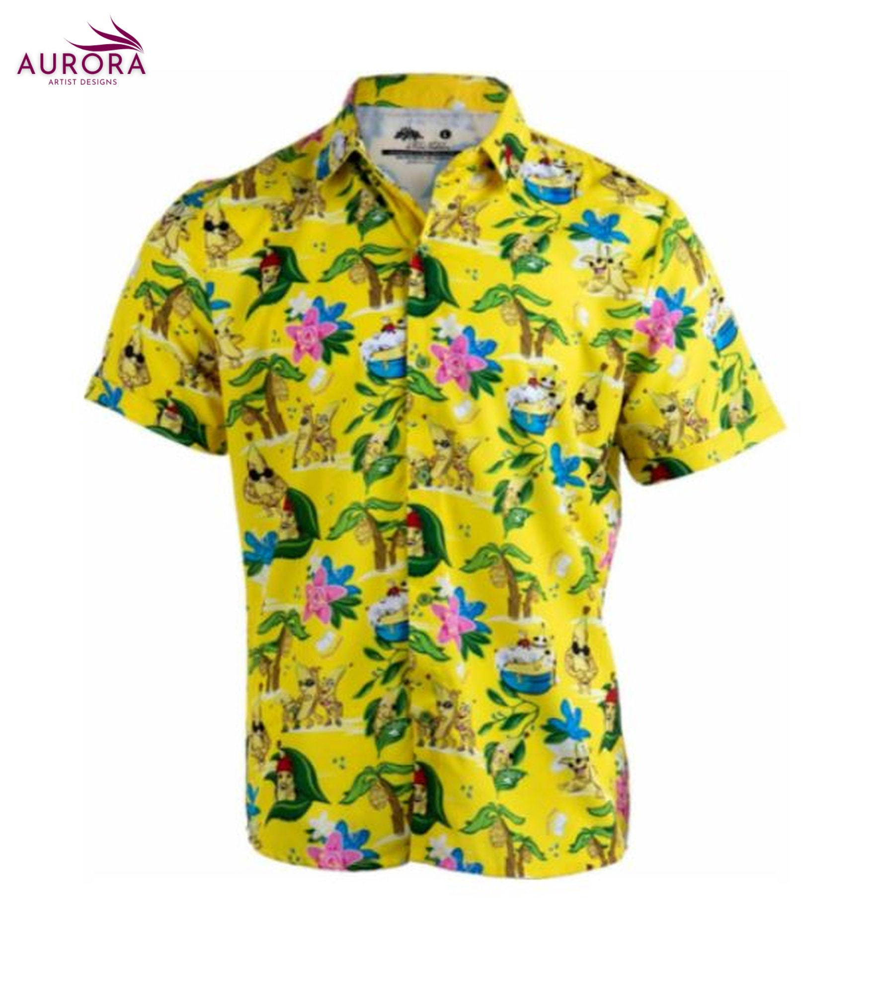 Bananas & Blow Funny Cool Hawaiian Shirt 3D, 3D Hawaiian Aloha Shirt