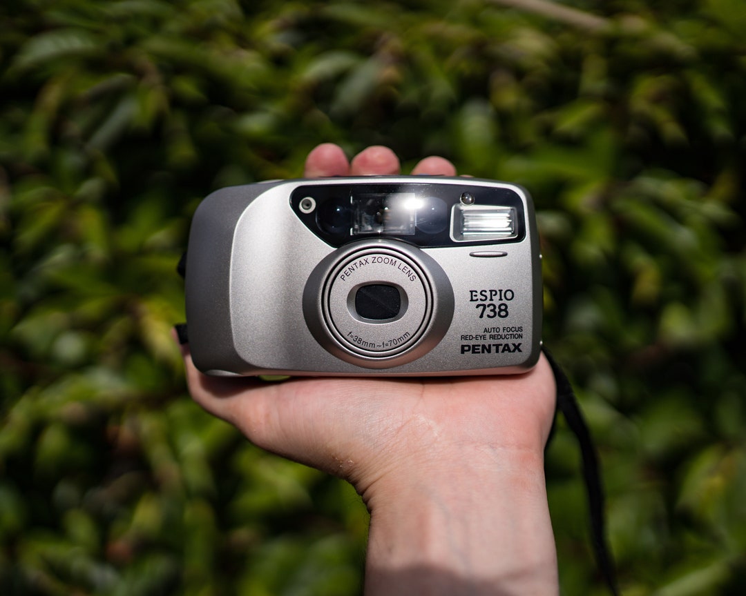 Pentax Espio 738 35MM Film Point and Shoot With Original Etsy