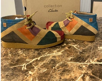 custom clarks wallabees