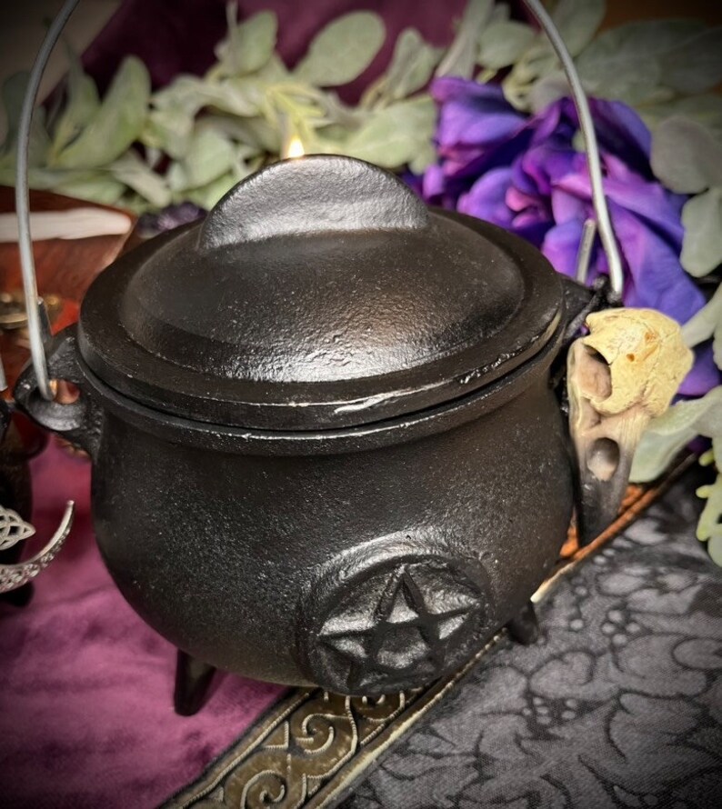 CUSTOM Goddess Cauldron Candle Goddess of Your Choice Etsy