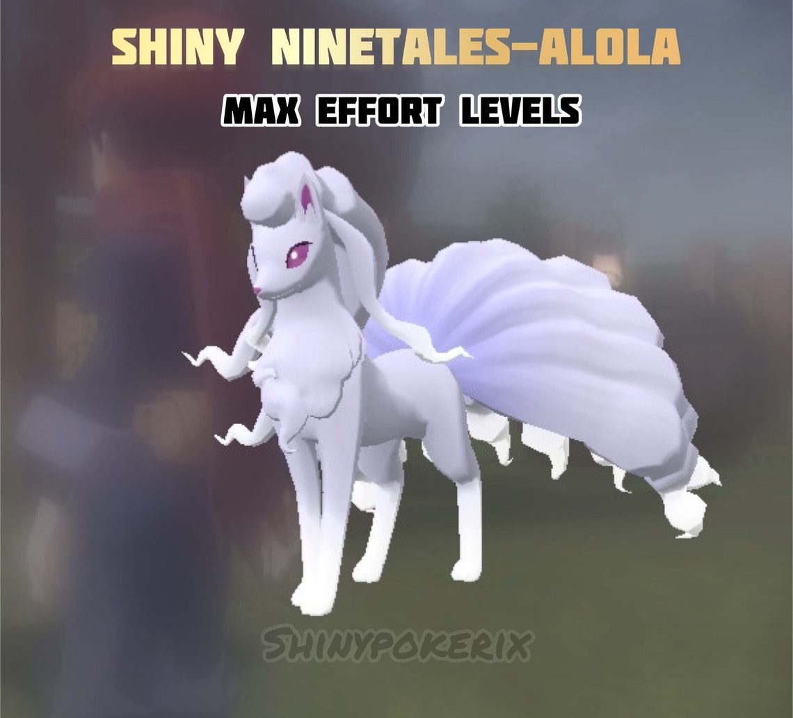 Pokemon Legends Arceus Shiny / Alola / Best Stats / Etsy