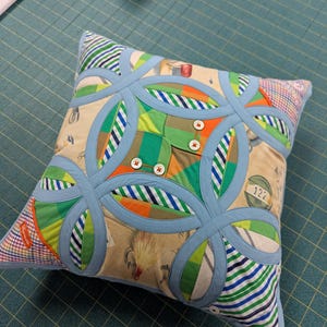Custom Memory Pillow: 14" Patchwork Keepsake